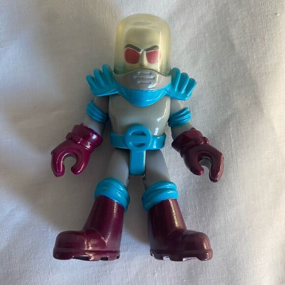 Fisher Price Imaginext DC SuperFriends Mr.Freeze And Ice Chamber Cage Trap Box - Picture 7 of 14